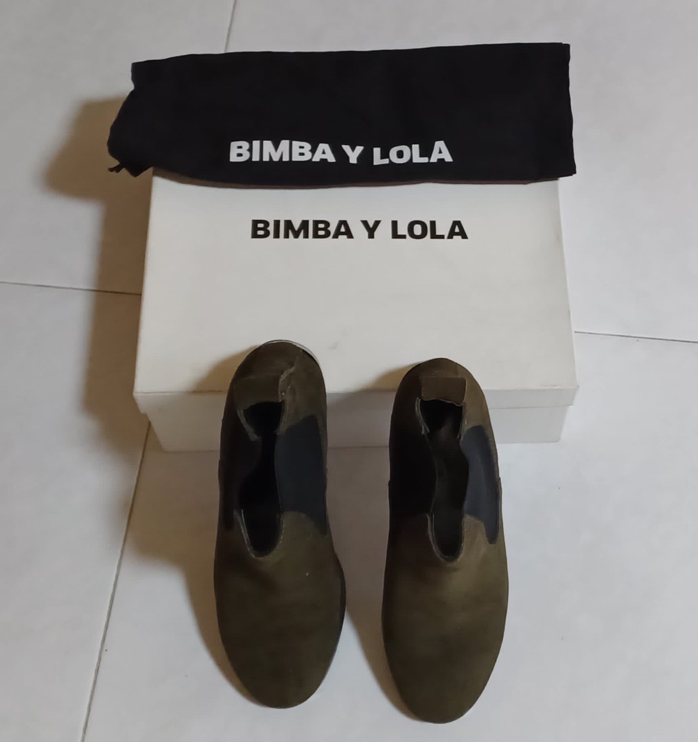 olive green platform boots
