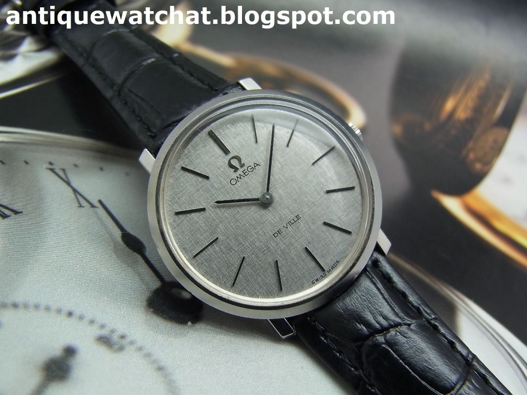 VINTAGE 1950´s OMEGA 244 17J LADIES STAINLESS STEEL WATCH - RUNS