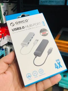 Orico 4-Port Hub USB 2.0 Black FL02