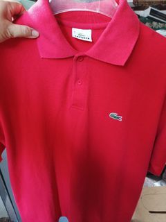 Original Lacoste Red Polo shirt