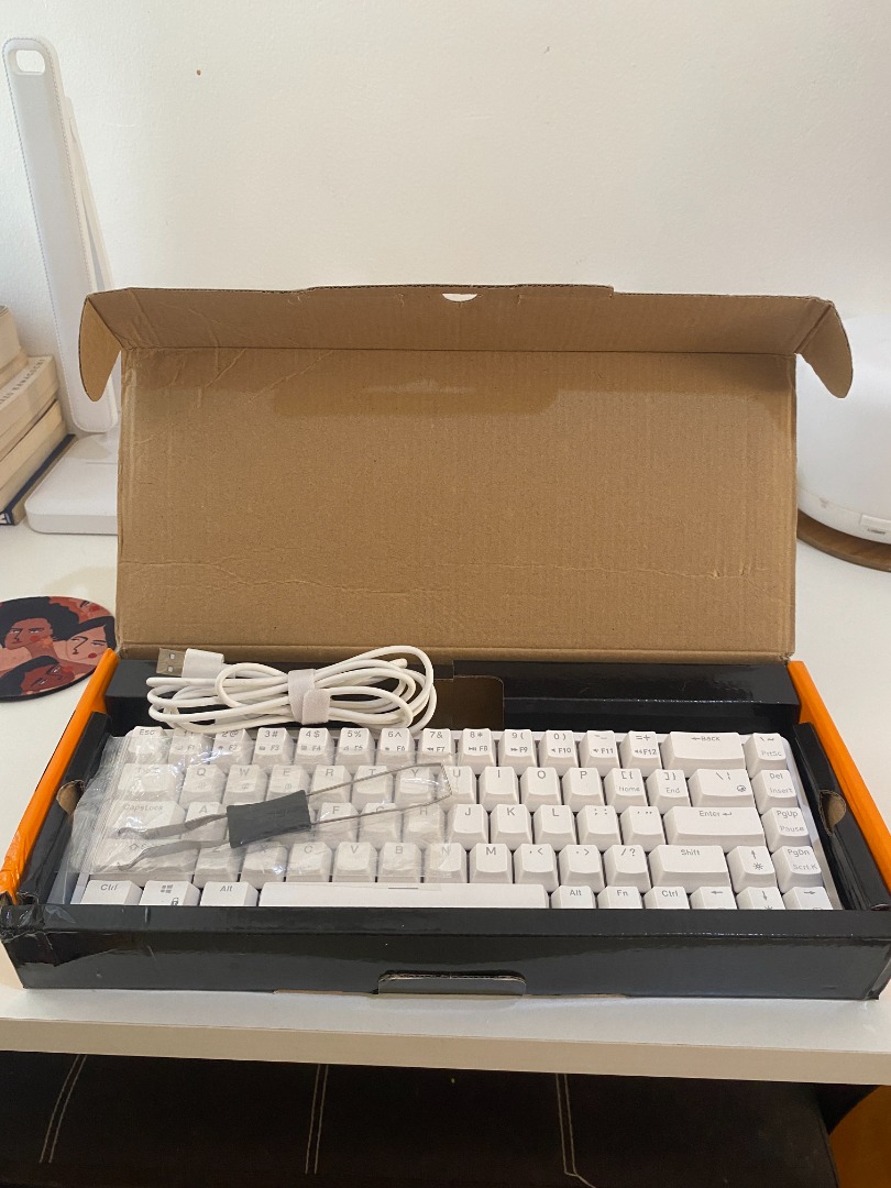 Original RK855 RGB Dual Mode 68-Key Portable Ergonomic Mechanical ...