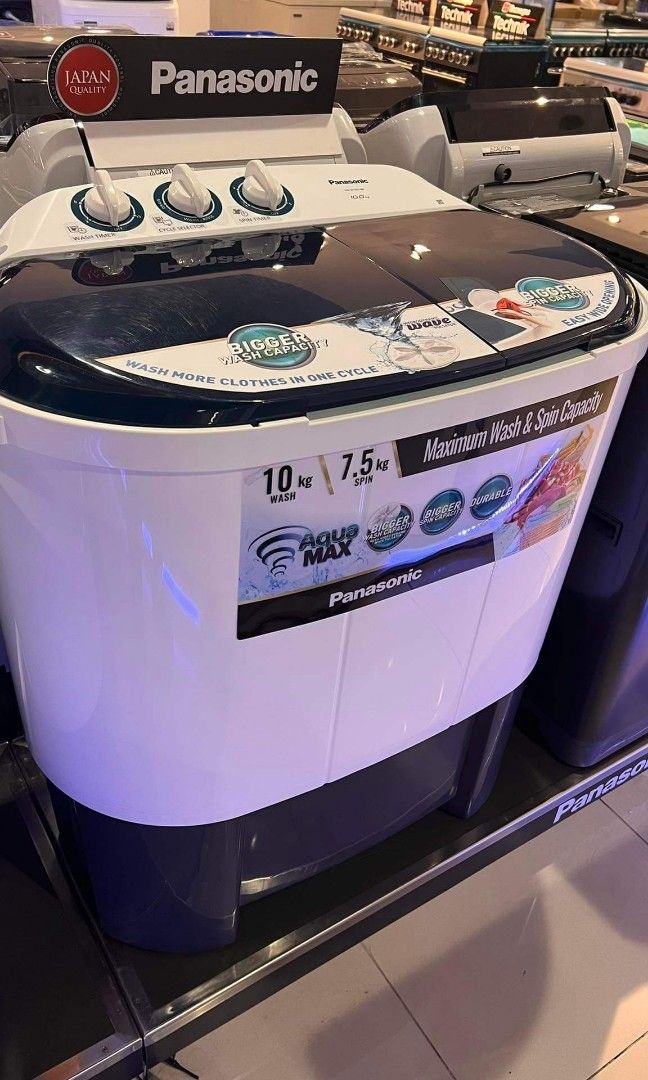 PANASONIC TWIN TUB WASHING MACHINE, TV & Home Appliances, Washing