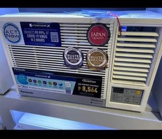 PANASONIC WINDOW TYPE AIRCON PREMIUM INVERTER WITH NANOE X TECHNOLOGY