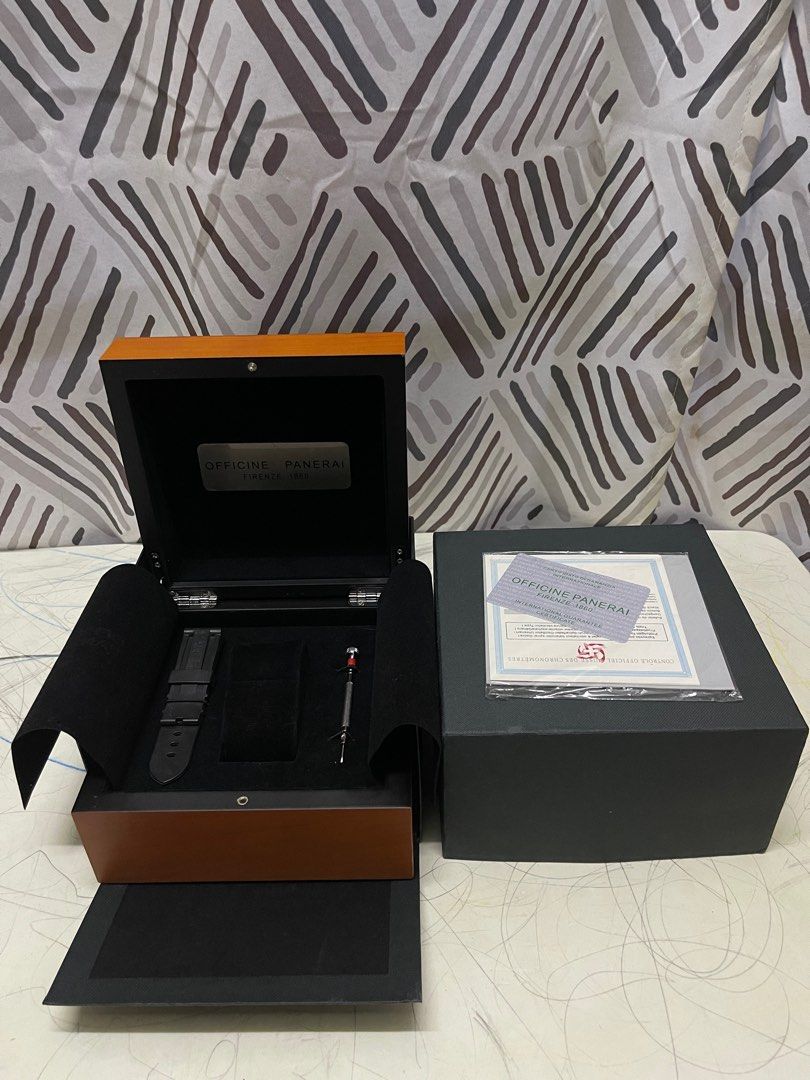 Panerai box for discount sale