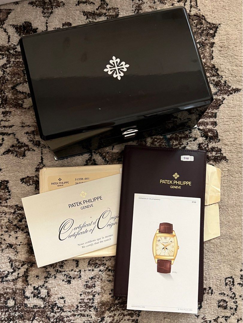 Patek Philippe 5135R Gondolo Annual Calendar , Luxury, Watches on Carousell