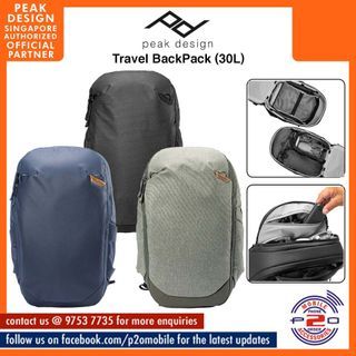 Peak Design Travel Backpack, 30L