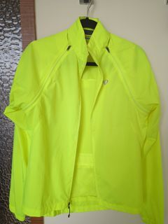 pearl izumi 自行車外套螢光黃L