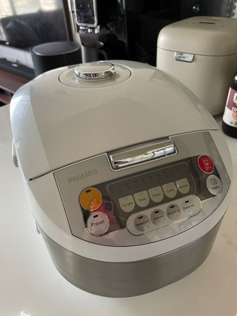 Philips Fuzzy Logic Rice Cooker 1.8L, TV & Home Appliances, Kitchen