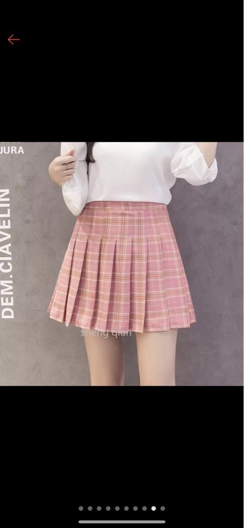 Plus size plaid tennis skirt hotsell