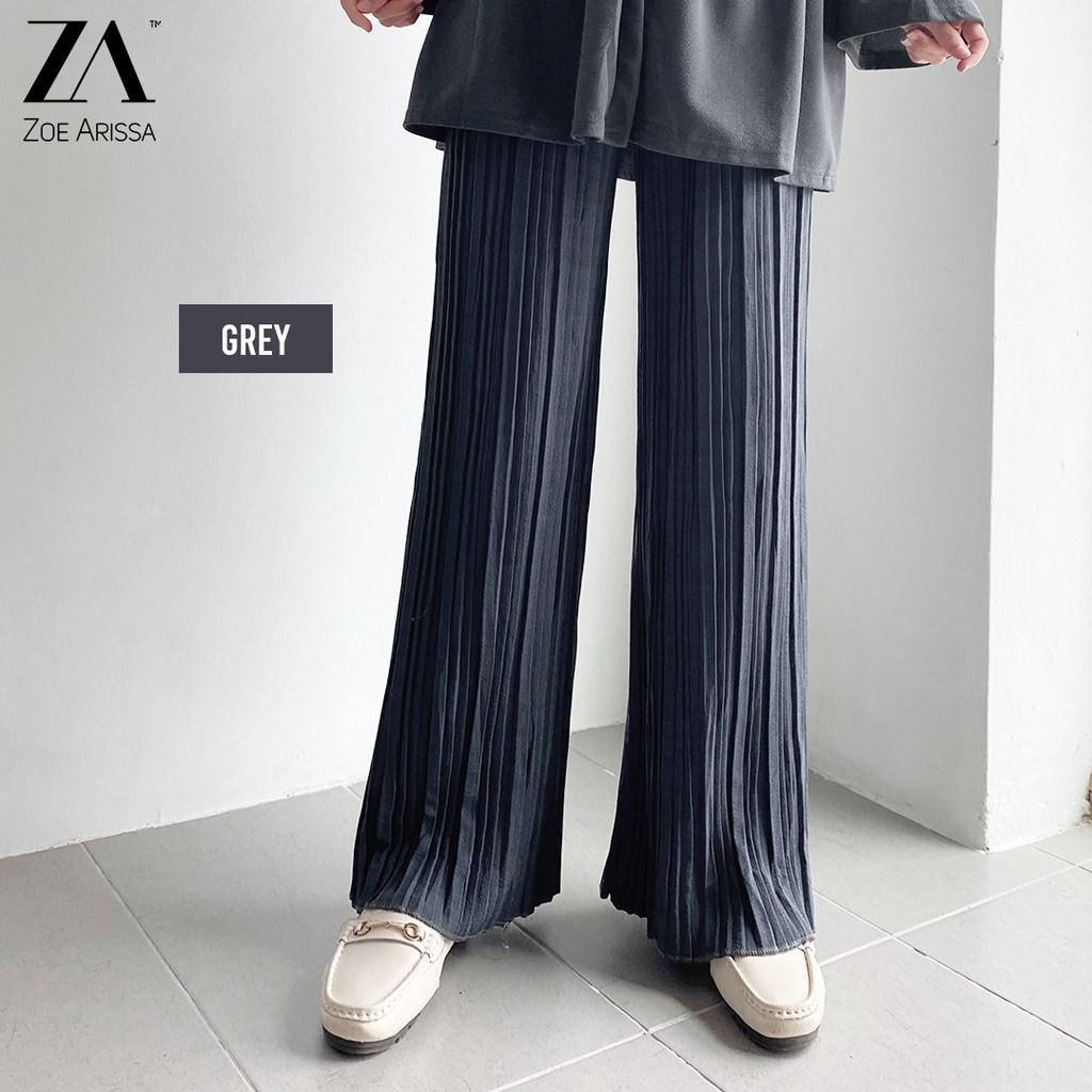 Pleated Pants Palazzo Palazzo Muslim Women s Stretchable Plus Size