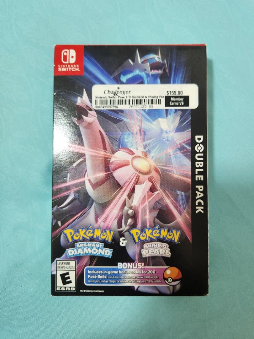 Pokemon Brilliant Diamond Shining Pearl Double Pack (BNIB), Video