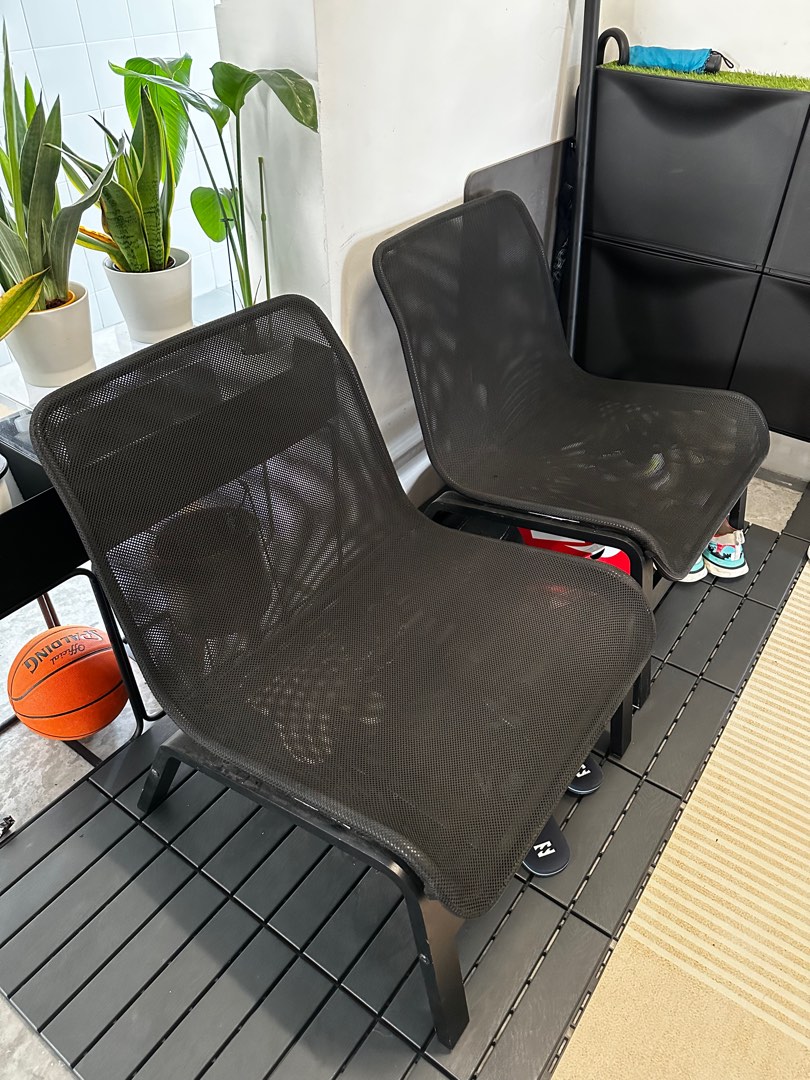 Preloved ikea NOLMYRA Easy Chair, Furniture & Home Living, Furniture