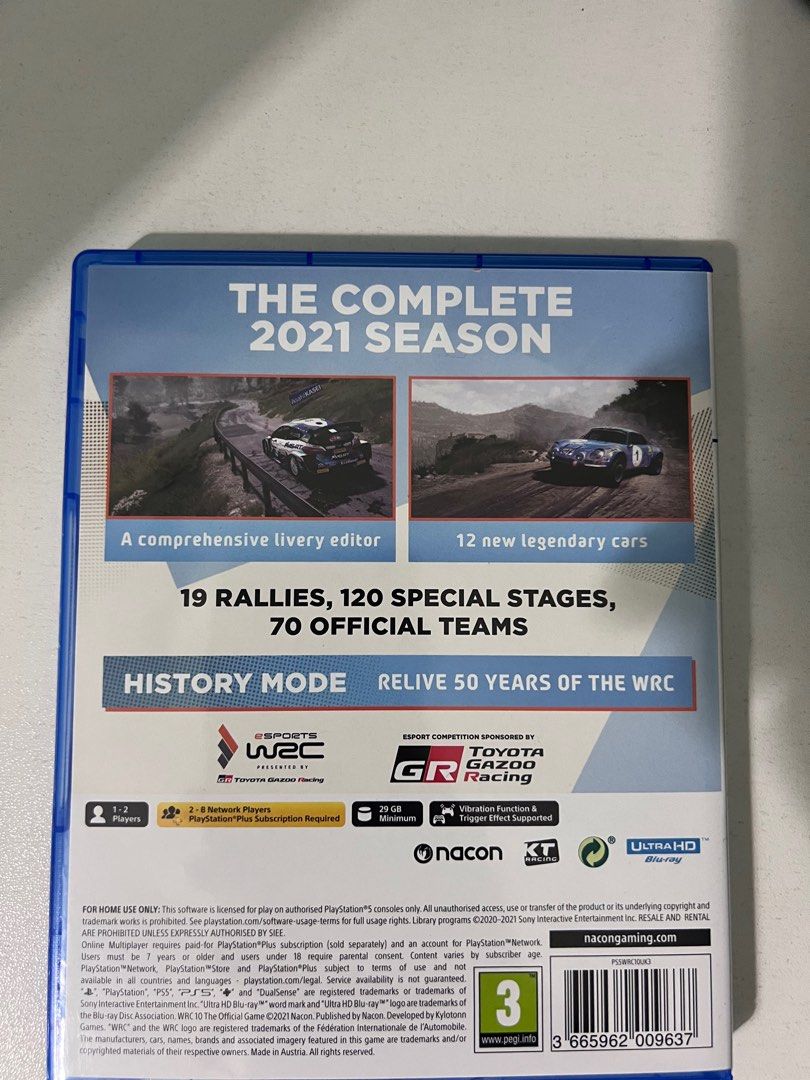 WRC 10 (PS5) - Game 4U