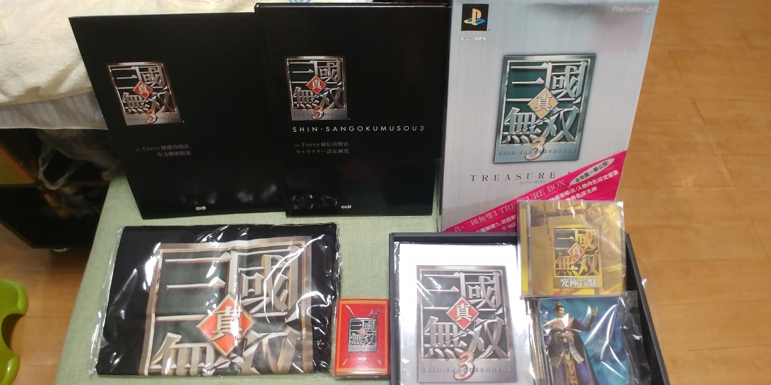 ps 真三國無雙3 treasure box 中文版(只有周邊), 電子遊戲, 電子遊戲