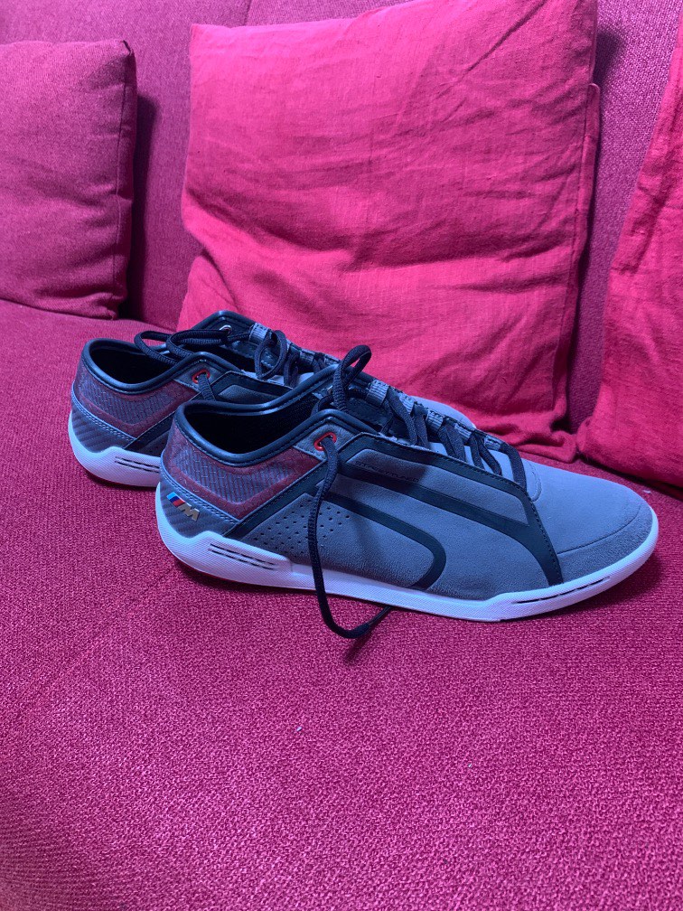 Puma bmw shoes purple top
