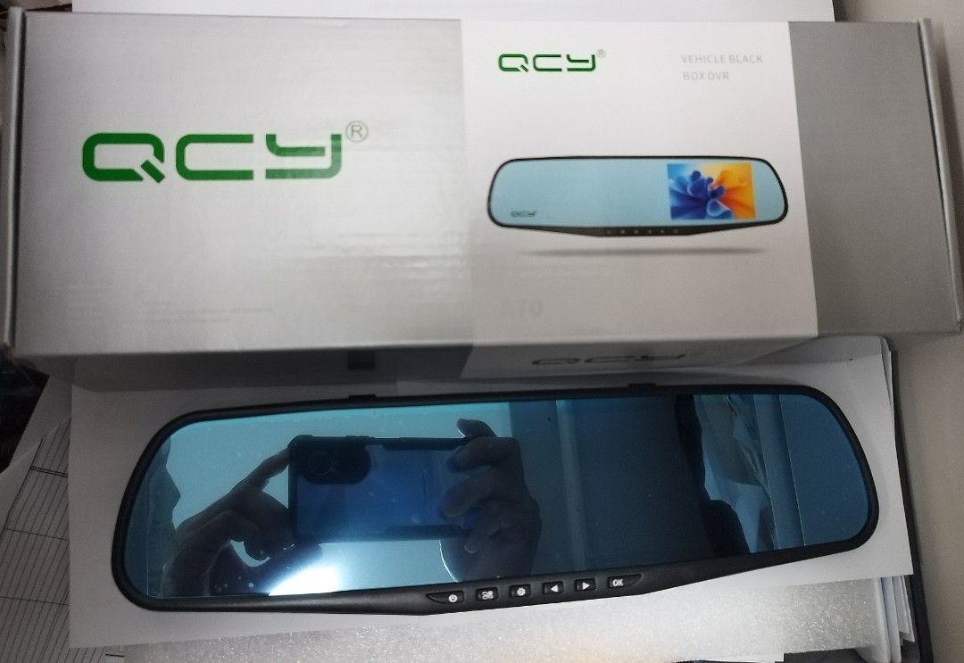 front and rear view dash cam