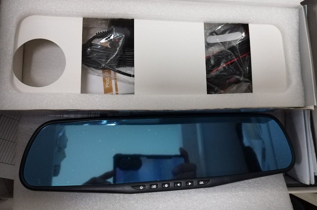 front and rear view dash cam