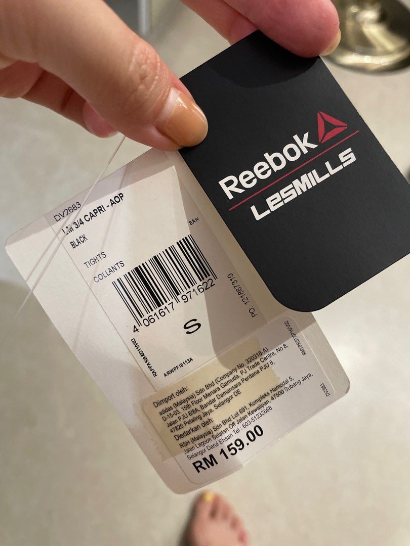 Reebok LesMills speedwick S size tights Women s Fashion Bottoms