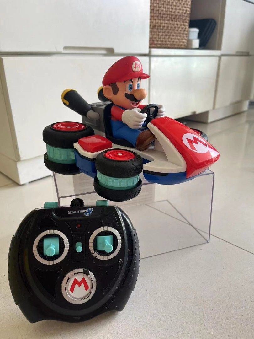 Remote control Mario cart, Hobbies & Toys, Toys & Games on Carousell