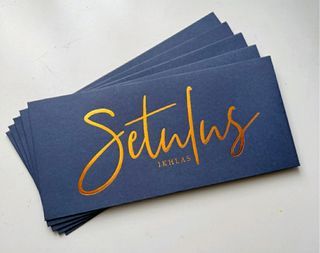 Sampul Blue with Copper Foil