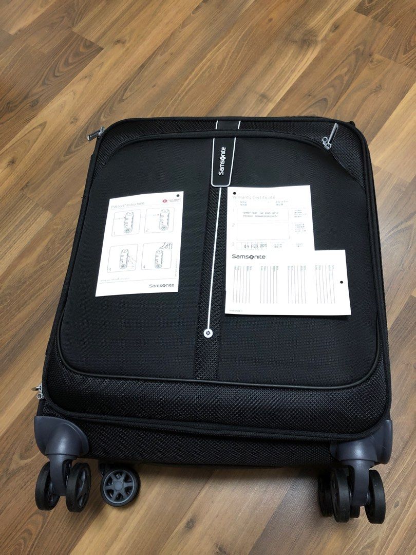 Samsonite Cabin Size Luggage, Hobbies & Toys, Travel, Luggage on Carousell