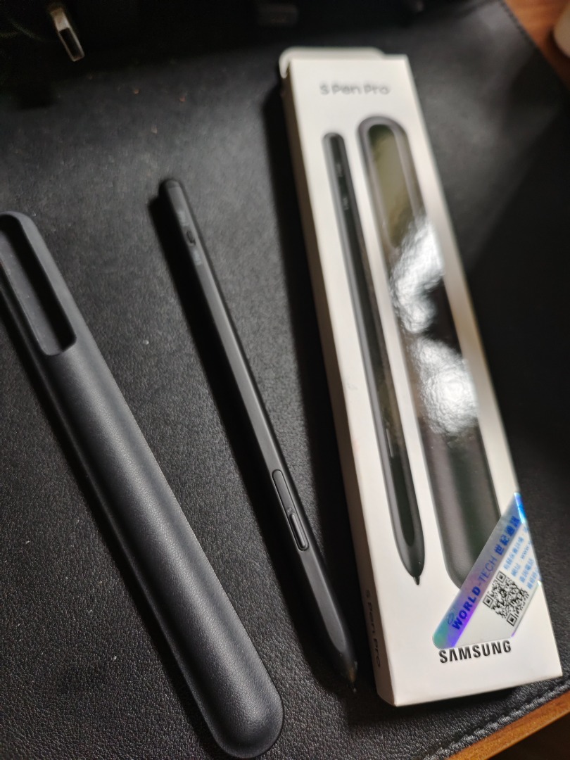 Samsung S Pen Pro 黑色 (可用Samsung Galaxy Tablet / Z Fold 裝置), 手提電話, 電話及其他 ...