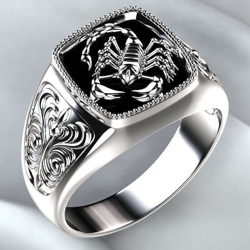 Real scorpion ring online