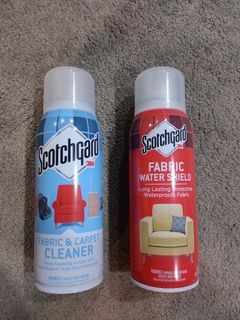 Scotchgard Fabric & Carpet Cleaner + Fabric Water Shield