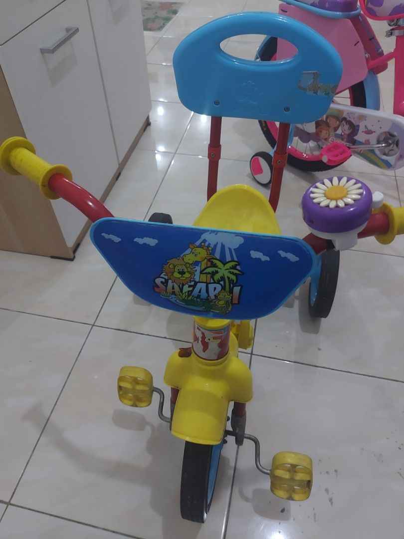 Sepeda roda 3 anak untuk usia 1 sd 4th, Bayi & Anak, Mainan & Baby