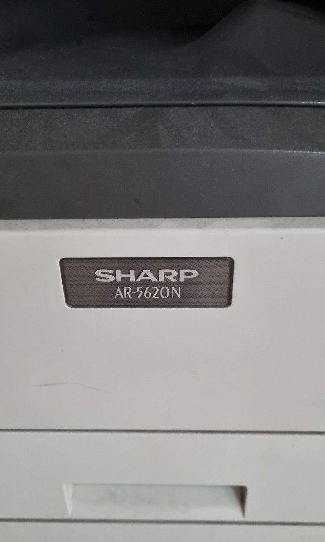 SHARP AR-5520N PHOTOCOPY XEROX MACHINE (Category: Printers, Scanners & Copiers) located in Manila. Submitted by boringmomnoni (Listing ID 1231973261, Image 2). Description: *office asset sale* Sharp AR 5520N photocopy machine Item viewing and testing in Bagumbayan Libis Office Item is working but needs repair Viewing Hours 2:00 pm - 5:00 pm only ID is required to enter the office.