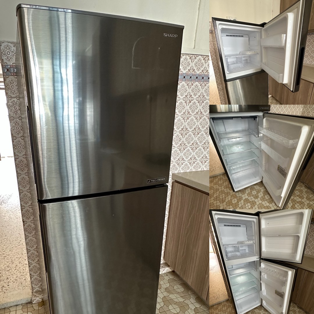 SHARP JTech Inverter Refrigerator, TV & Home Appliances, Kitchen
