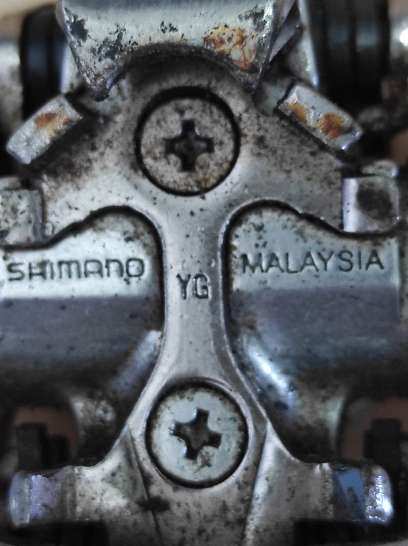 Pédales Automatiques Shimano PD-M515 – Vintage Argent – VTT / Route – 9/16