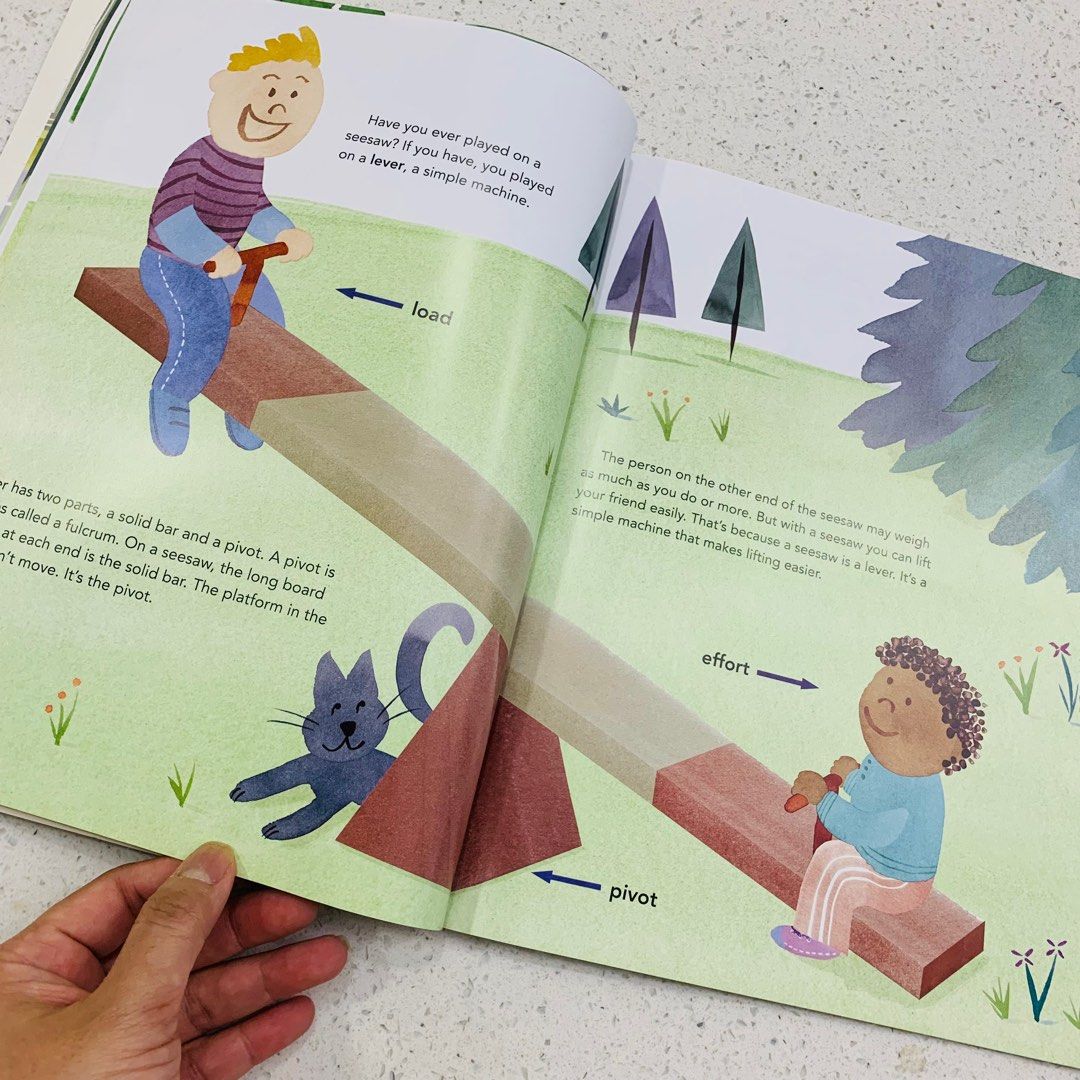 Simple Machines Wheels, Levers, and Pulleys, Hobbies & Toys, Books