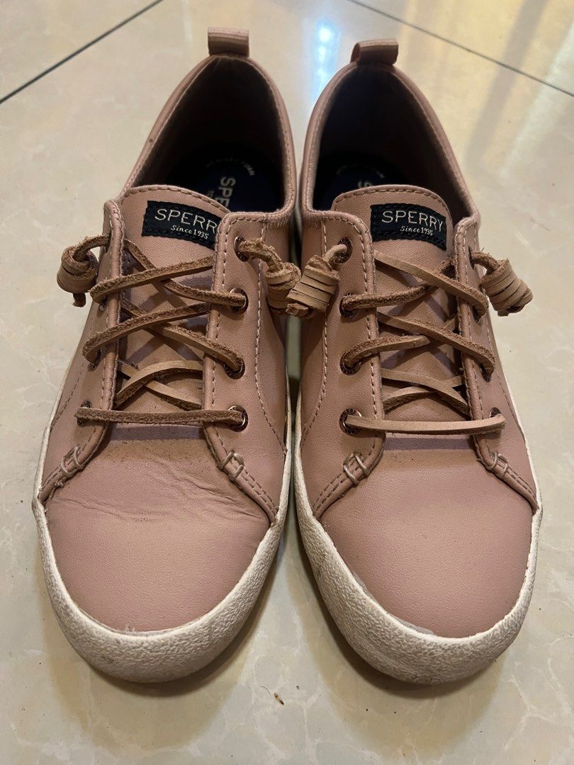 Rose dust sperry shop boots