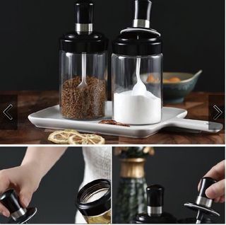 Spices Container with spoon 3 FOR 100 ONLY =) HURRY!!! Until Supplies Last