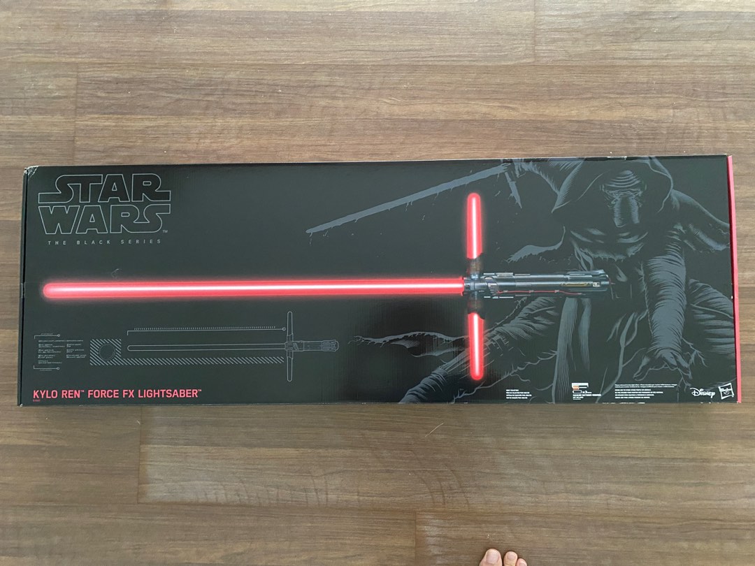 Star Wars The Black Series Kylo Ren Force FX Lightsaber LIFESIZED