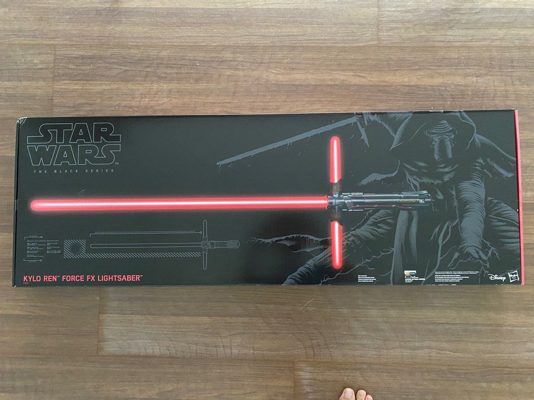 Star wars black series kylo ren lightsaber sales