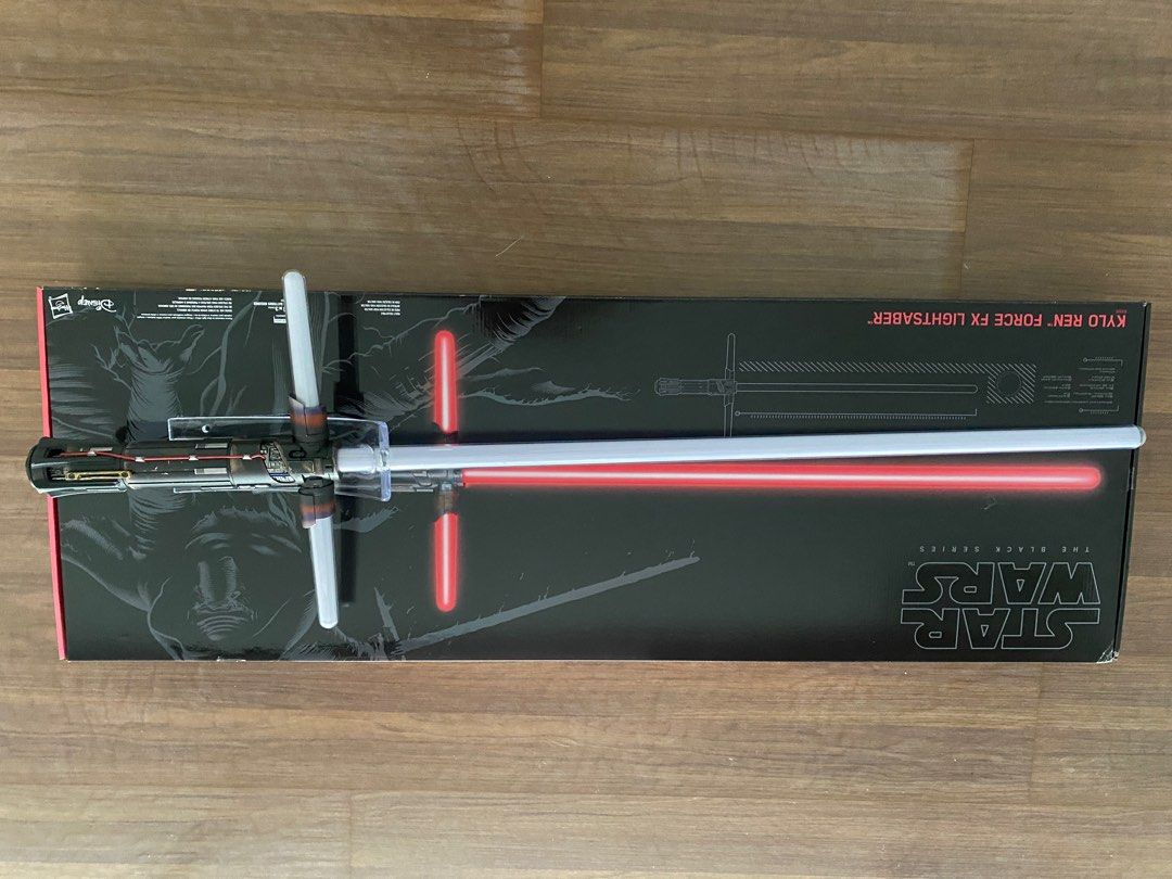 Star wars black series kylo best sale ren lightsaber