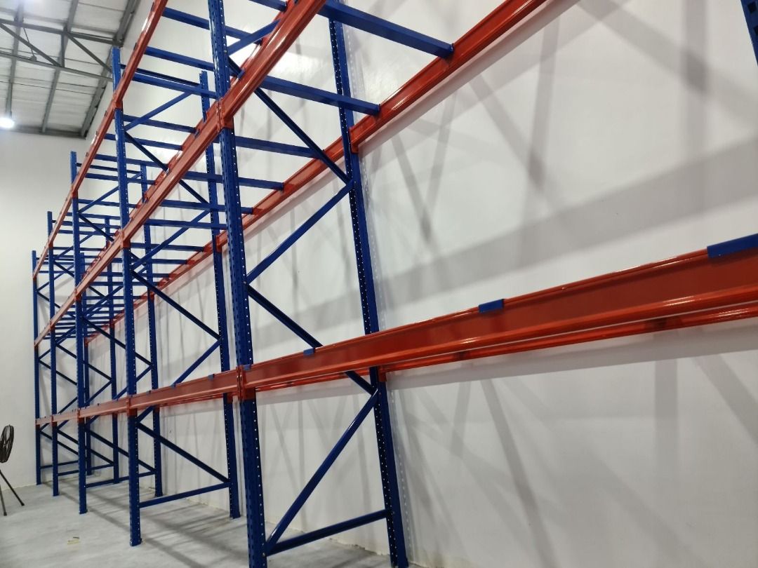 steel shelves racking standee metal, Furniture & Home Living, Furniture ...