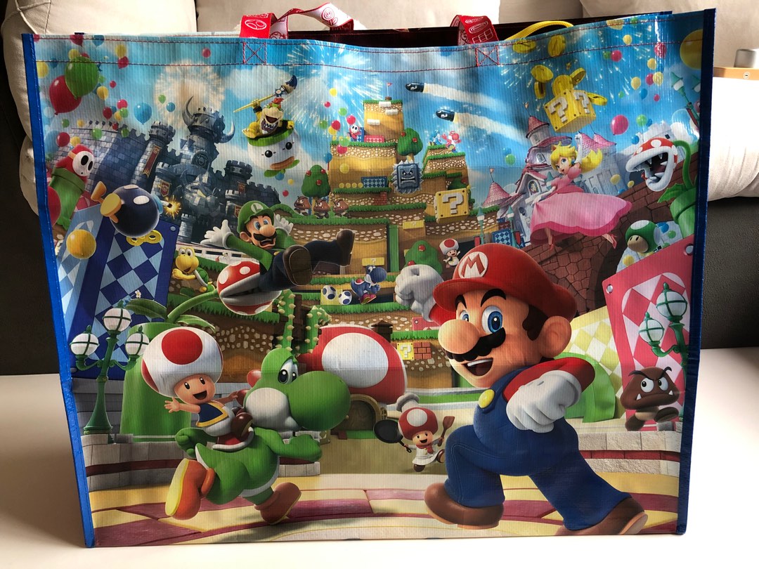 Super Mario Tote Bag universal Studio Tote Bags super-mario-tote-bag-universal-studio-tote-bags