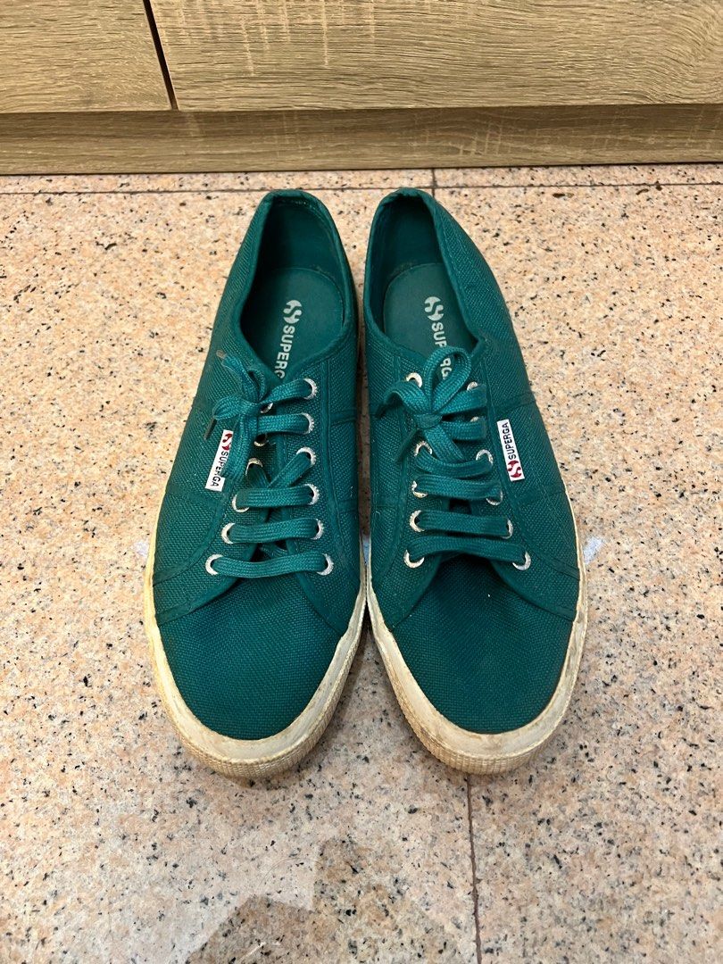 superga green teal