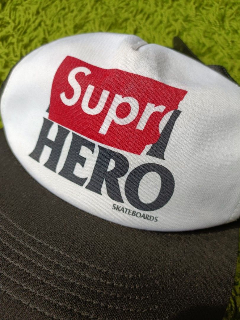 Supreme Anti Hero Trucker hat, Men's Fashion, Watches