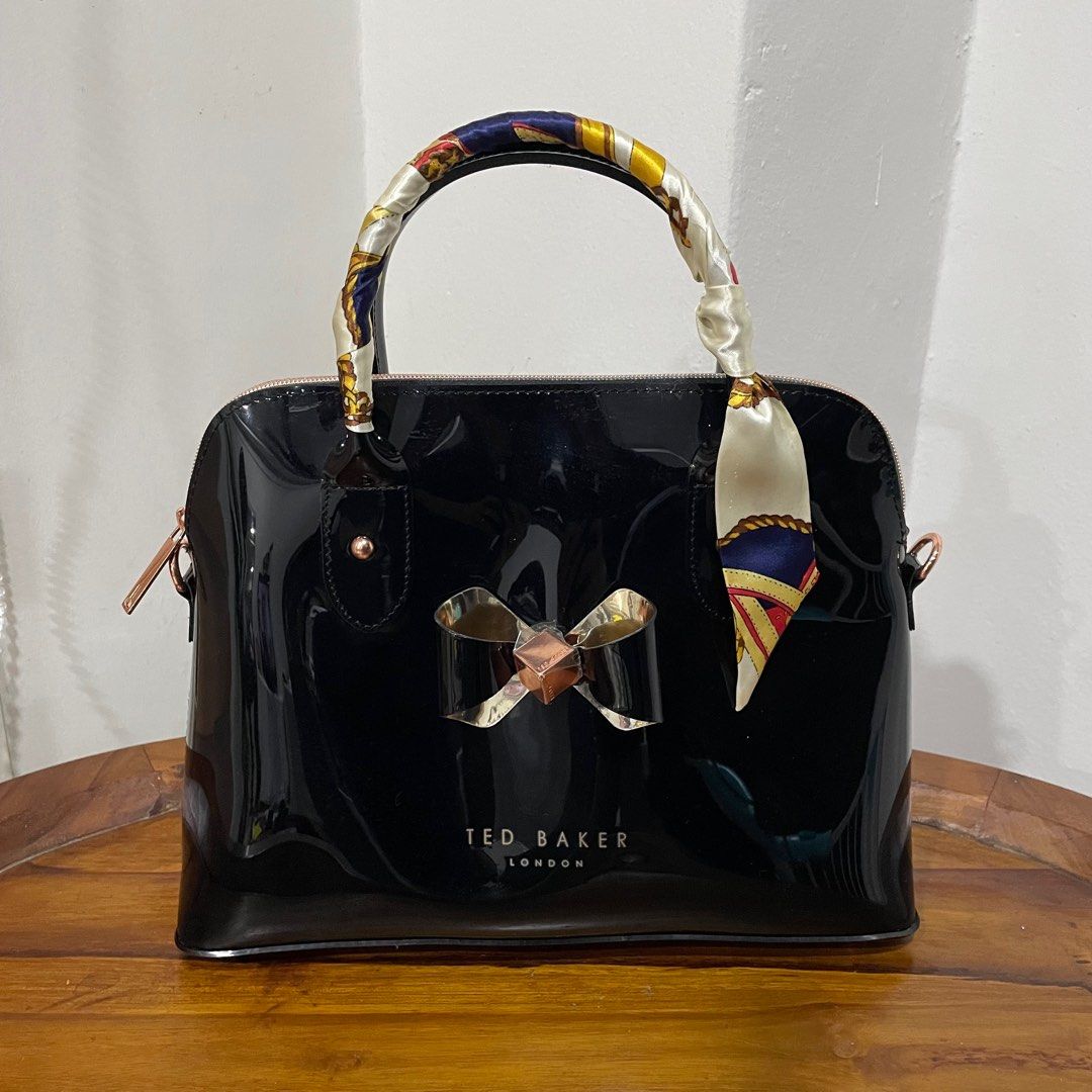 Leather handbag Ted Baker Black in Leather - 40378997