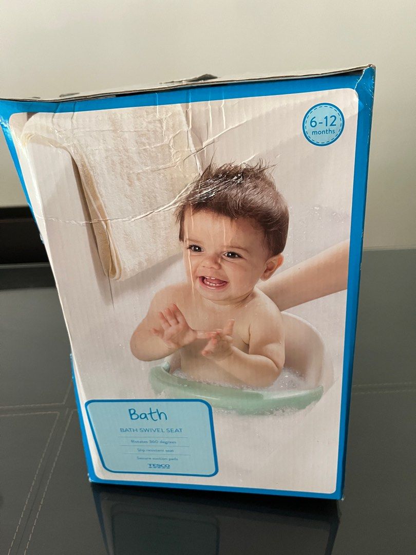 Tesco Bath Swivel Seat, Babies & Kids, Bathing & Changing, Bathtub