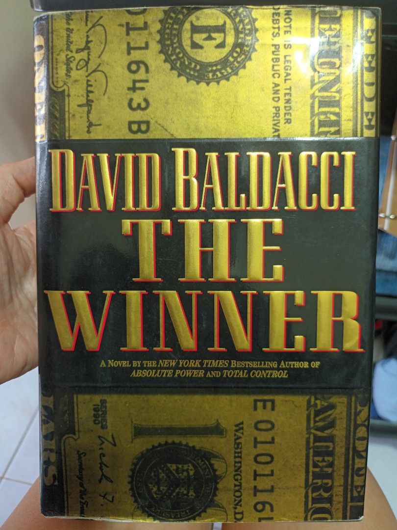 The Winner by David Baldacci (Category: Storybooks) located in Plaridel. Submitted by QualityShop (Listing ID 1232045992, Image 1). Description: Very good condition direct from US.