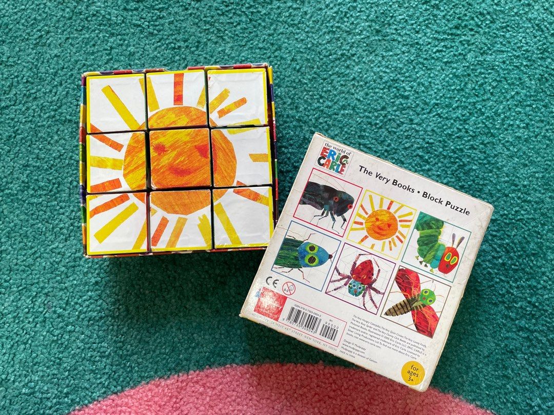 The World of Eric Carle - The Very Hungry Caterpillar Block Puzzle (Toy ...
