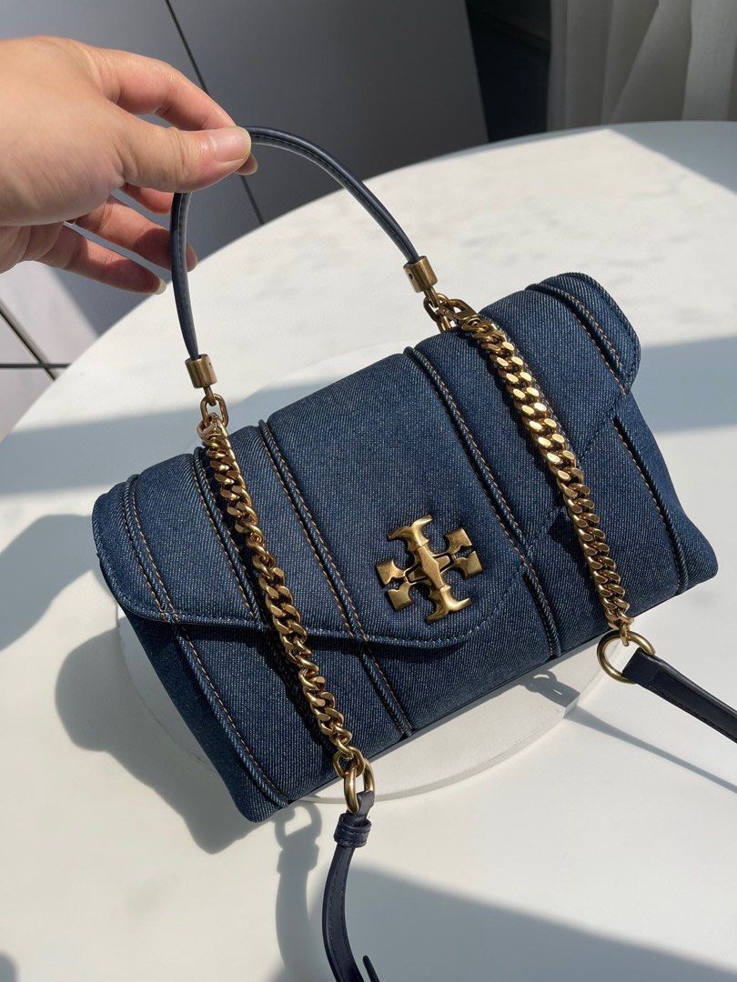 tory burch denim bag