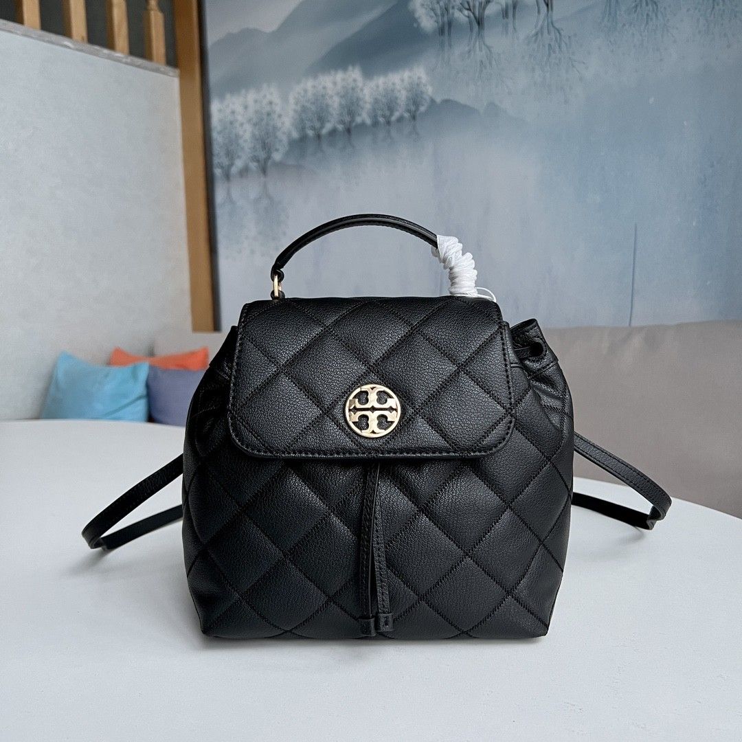 Tory burch best sale black backpack