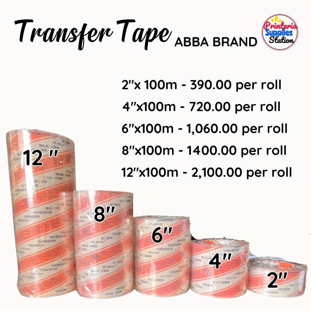 Transfer Tape ABBA brand on Carousell
