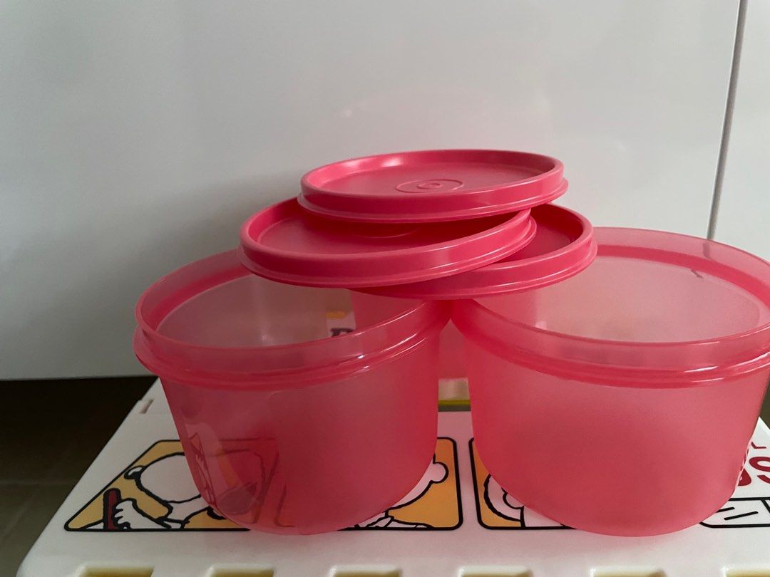 Tupperware containers and water bottle, Furniture & Home Living
